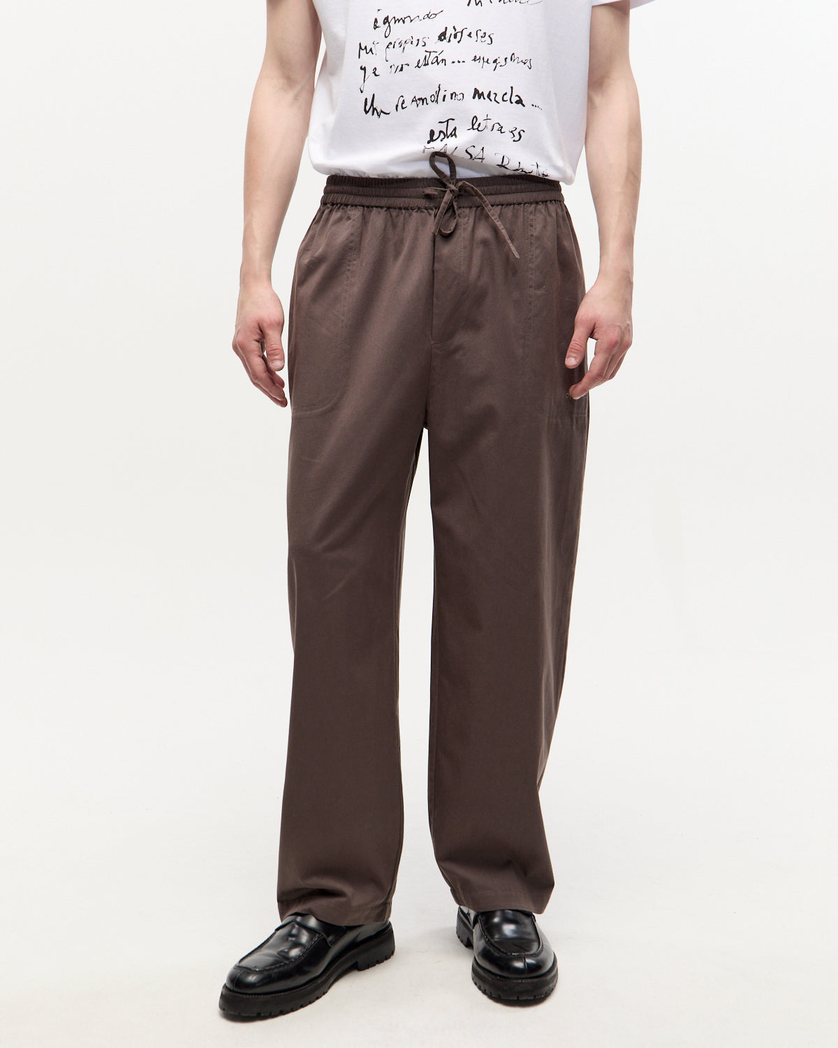 PANTALON ELASTIC POPLIN