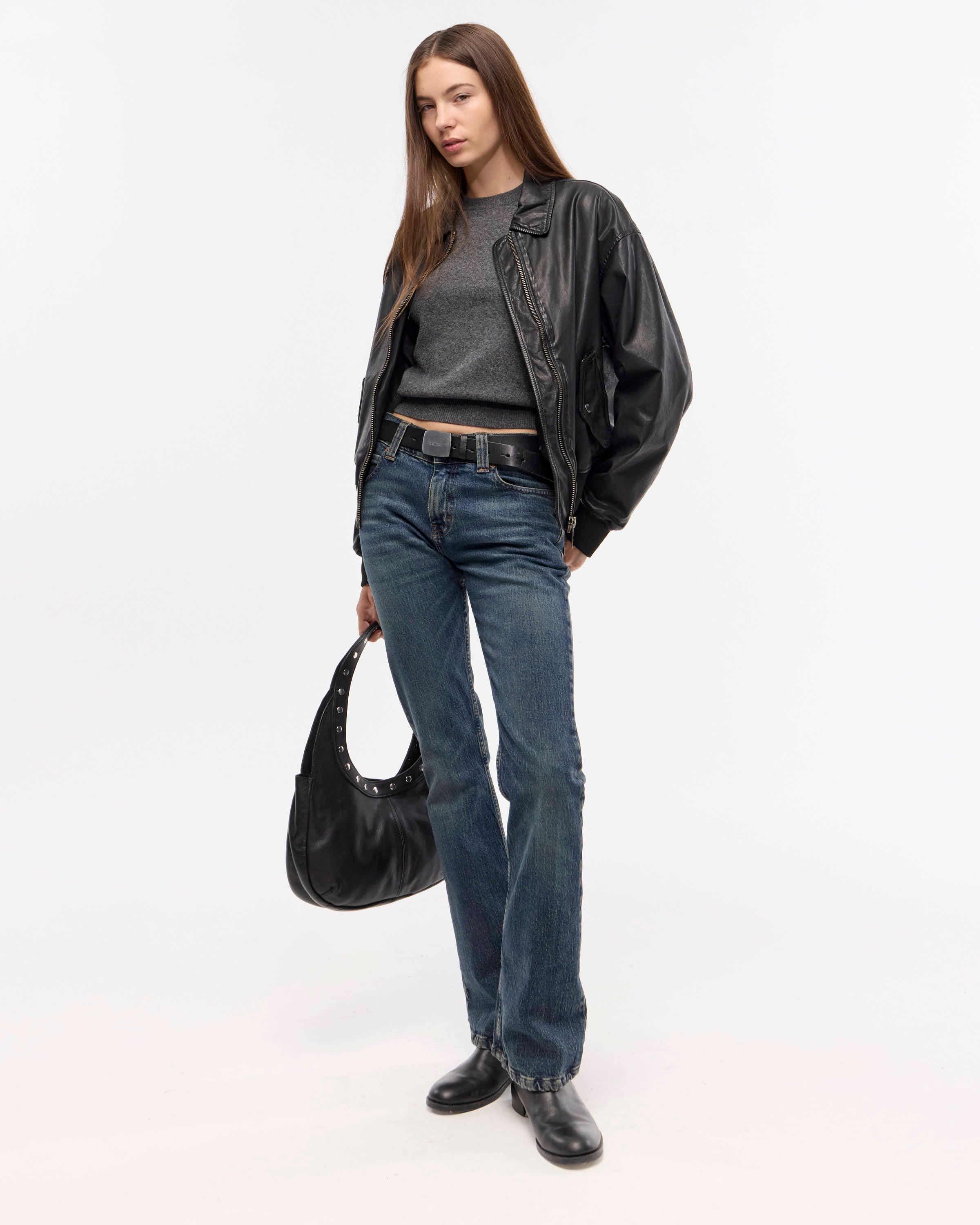 MID BOOTCUT DEEP BLUE
