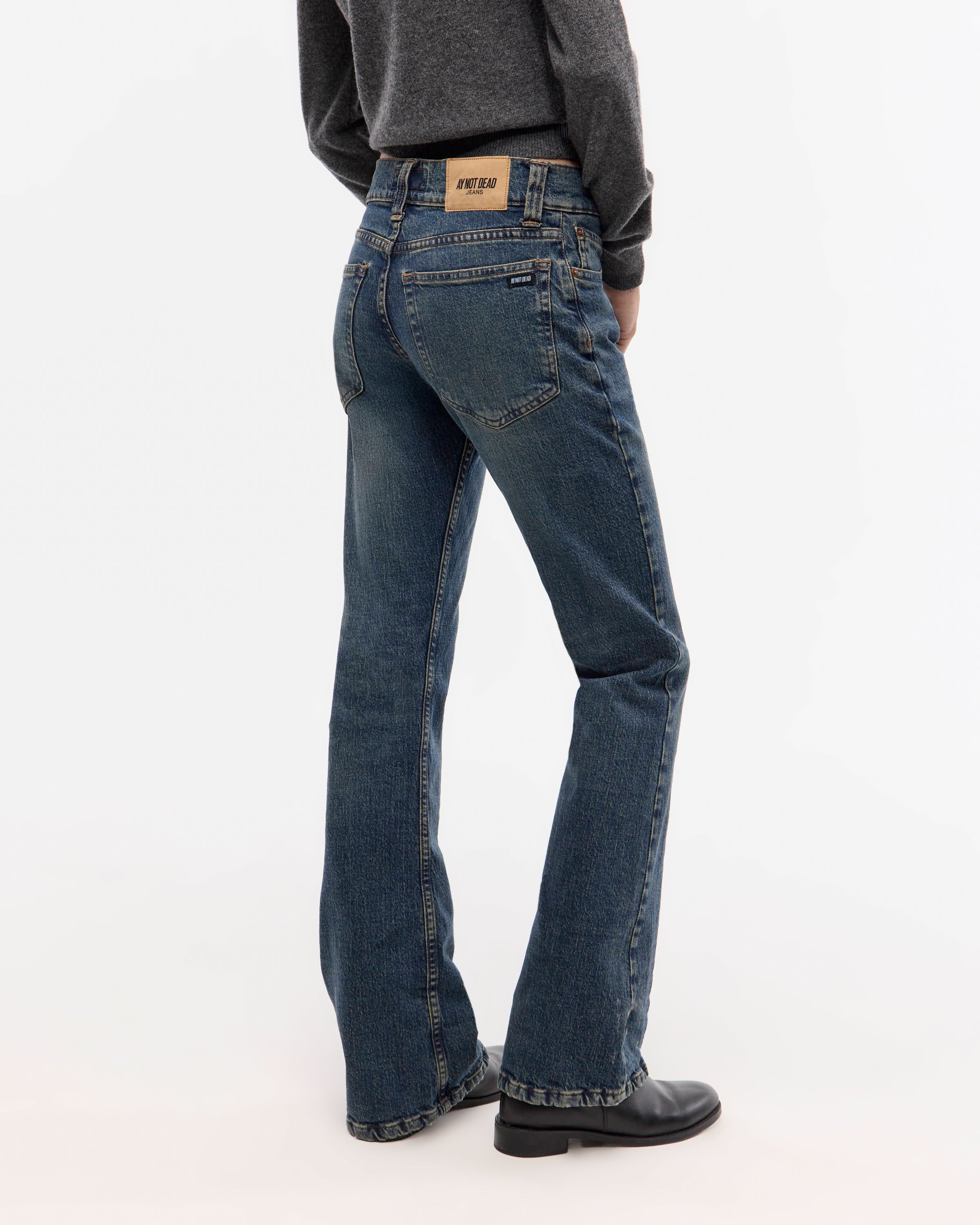 MID BOOTCUT DEEP BLUE