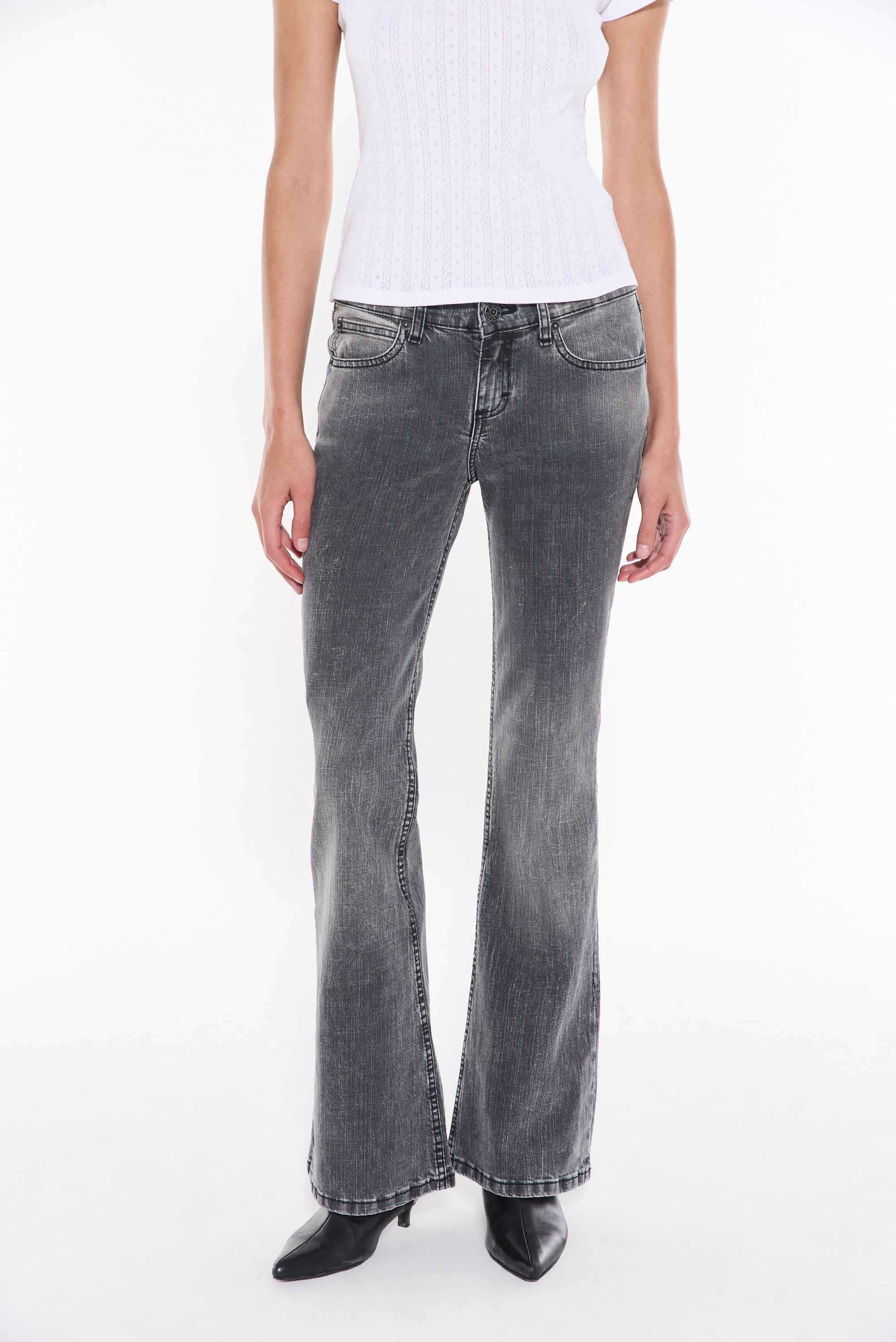 BOOTCUT LOW GREY RING