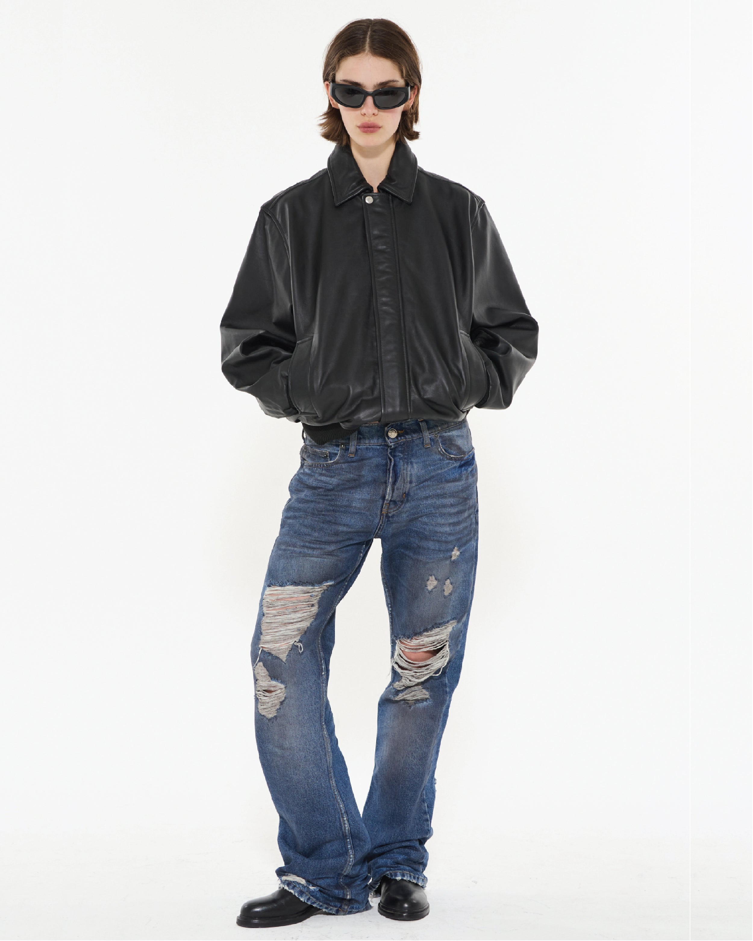 2000 BROKEN DARK BLUE - Dark Blue / 26