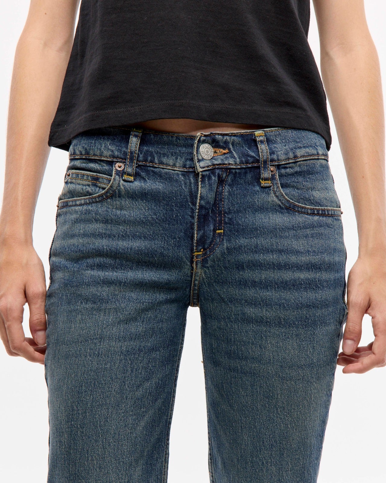 LOW BOOTCUT DEEP BLUE