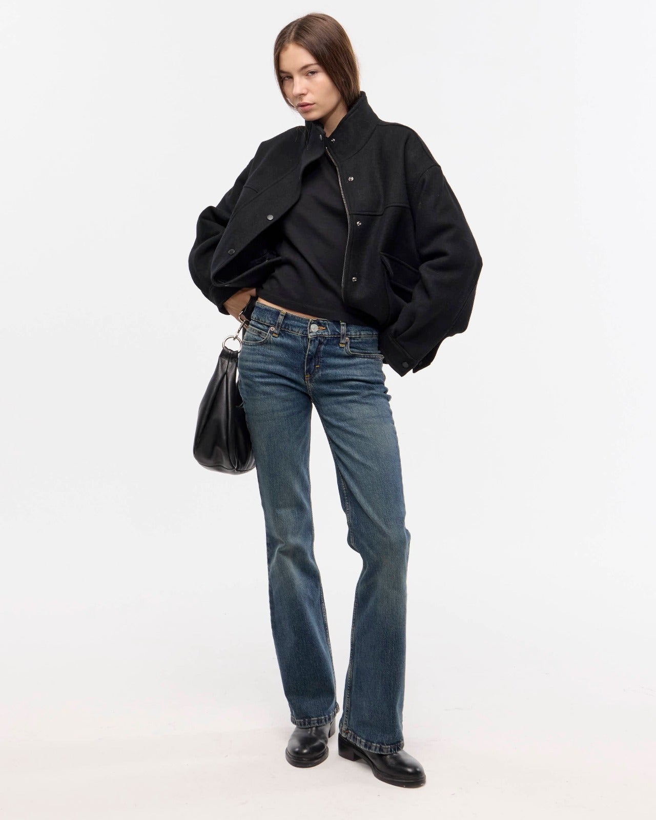 LOW BOOTCUT DEEP BLUE