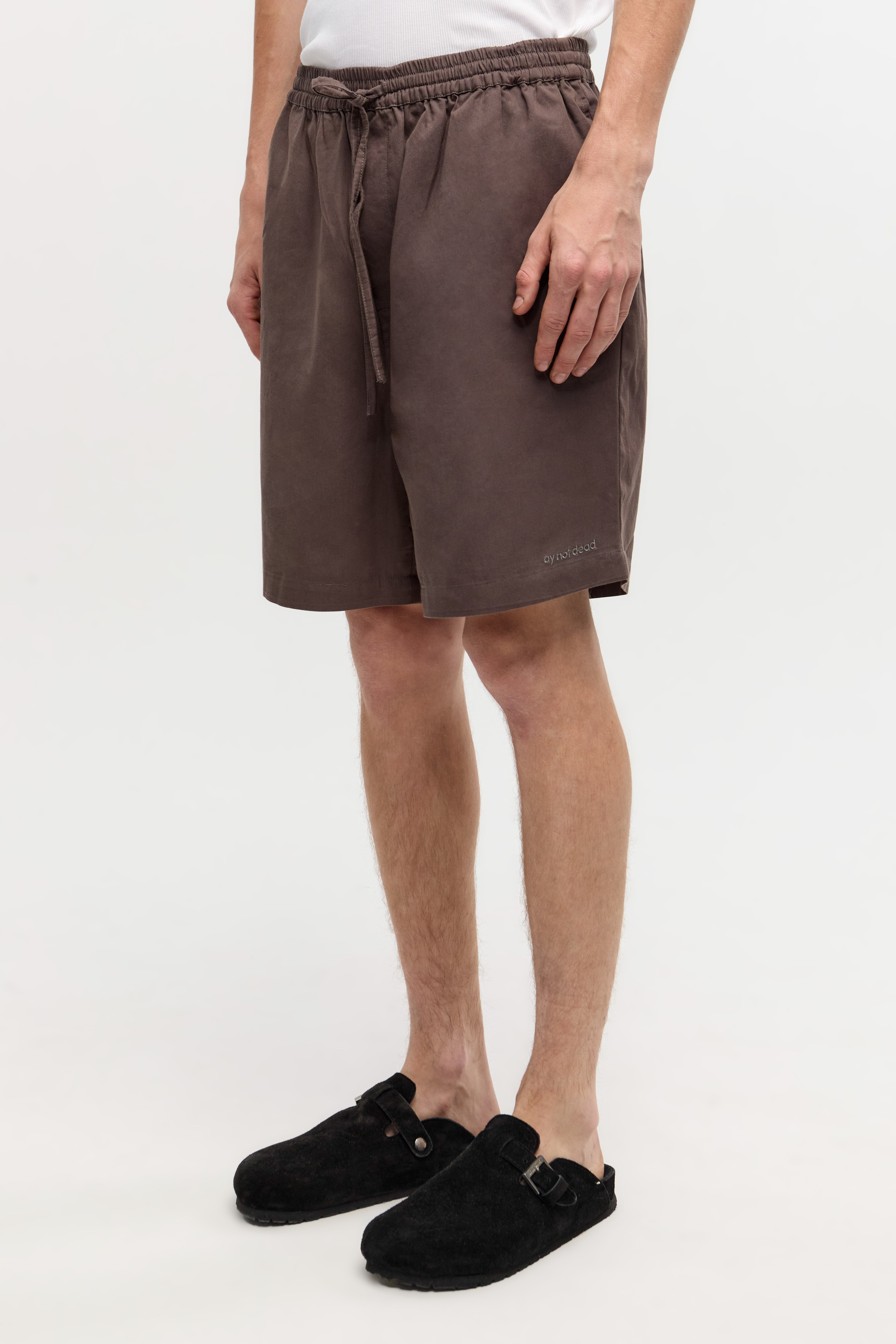 BERMUDA ELASTIC POPLIN