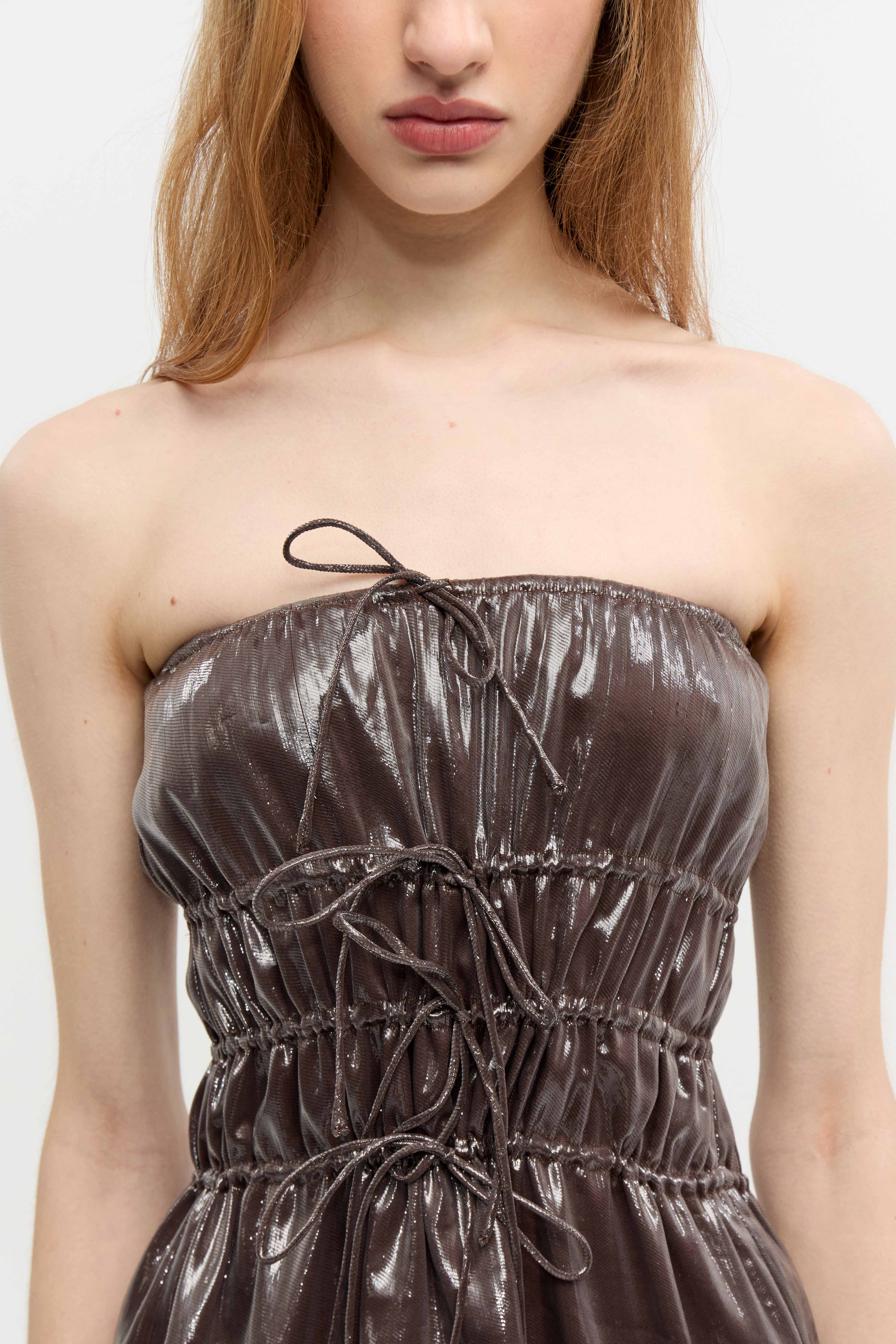 VESTIDO STRAPLESS KATE
