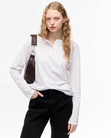 REMERA BOTONES BASIC - Blanco / M