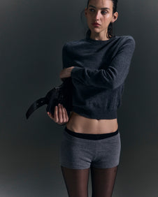 SWEATER CLASSIC CREW - Gris / M