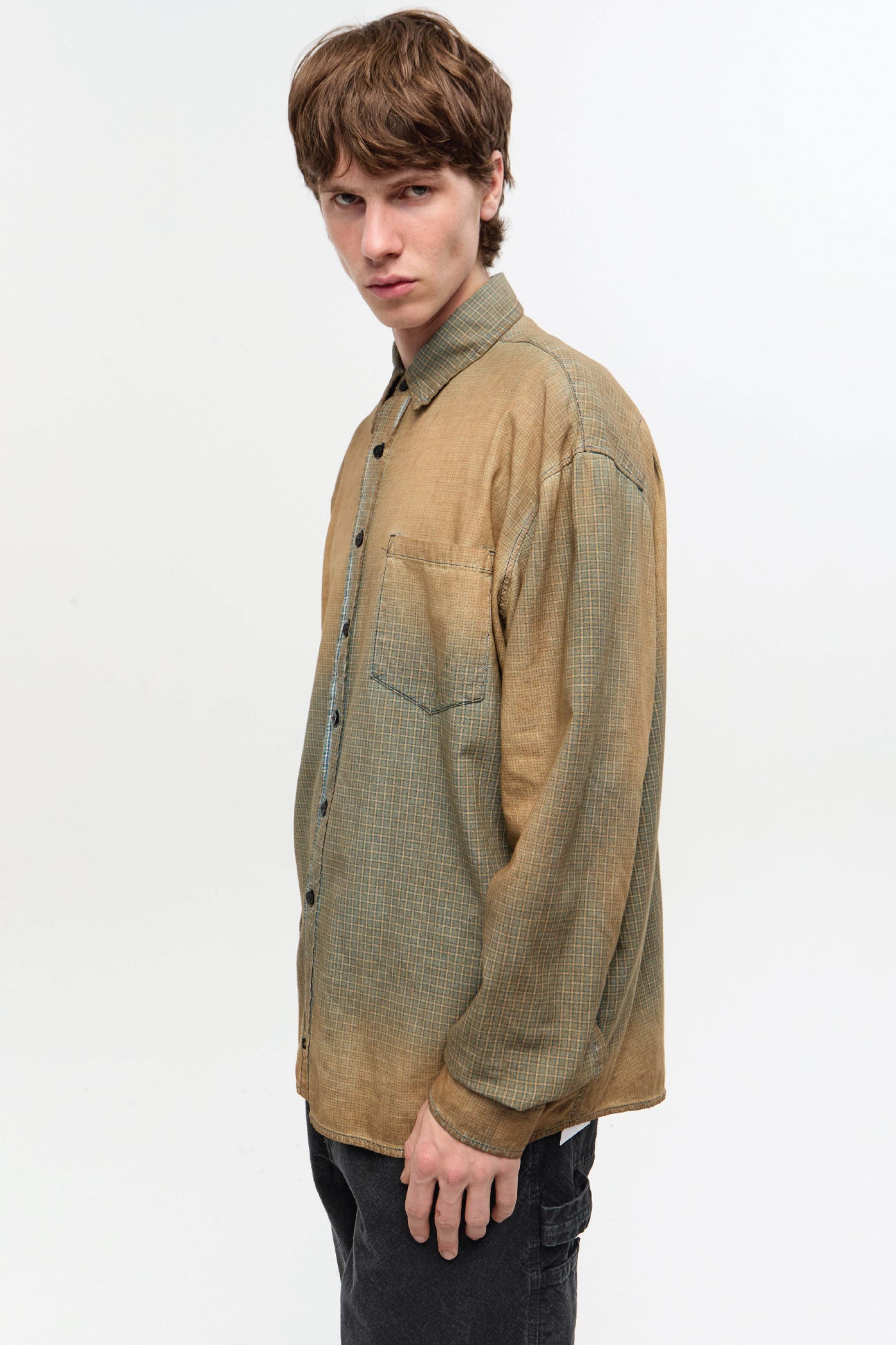 CAMISA WASTED CUADROS