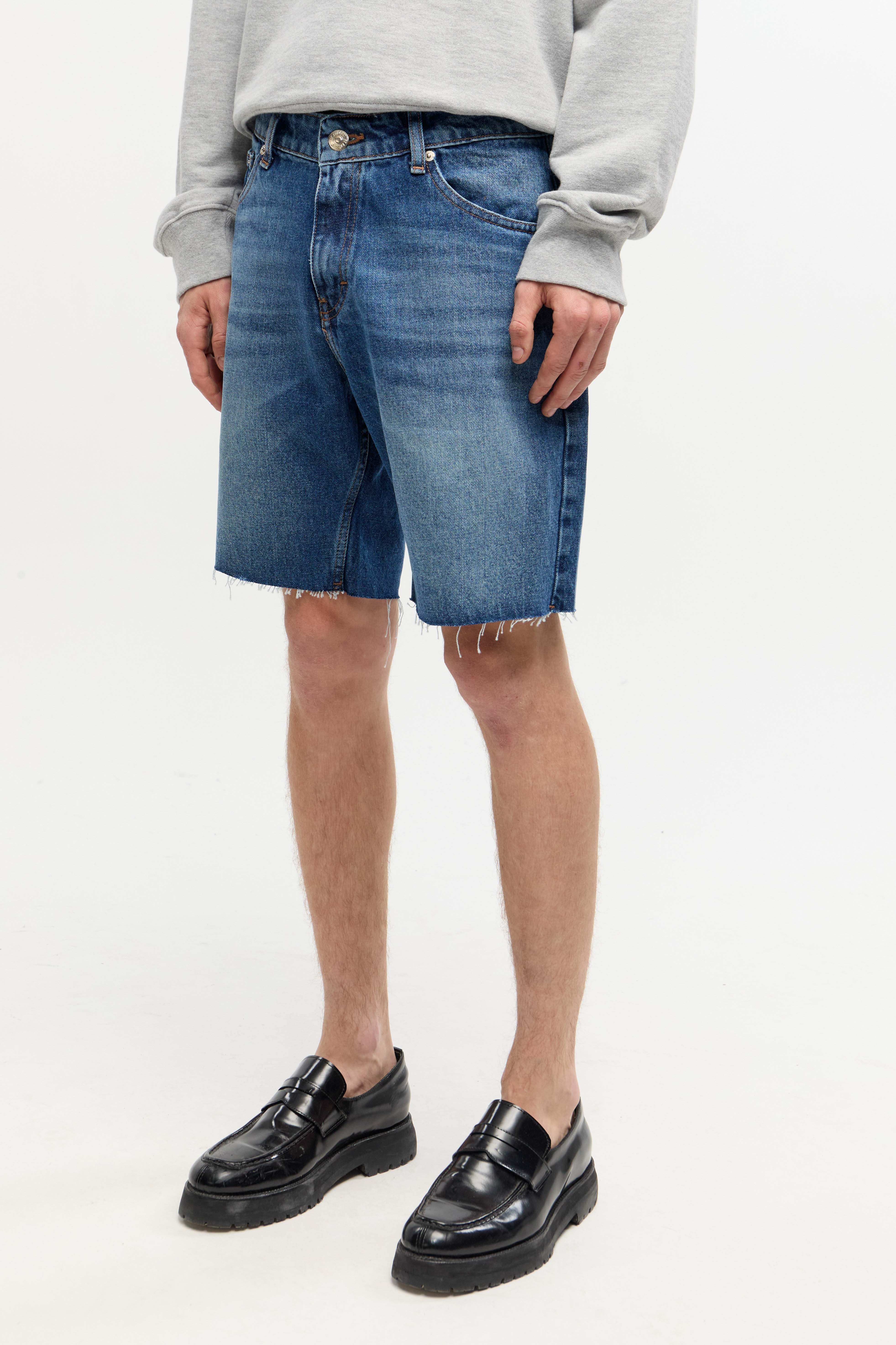 H SHORT NINETIES VINTAGE BLUE