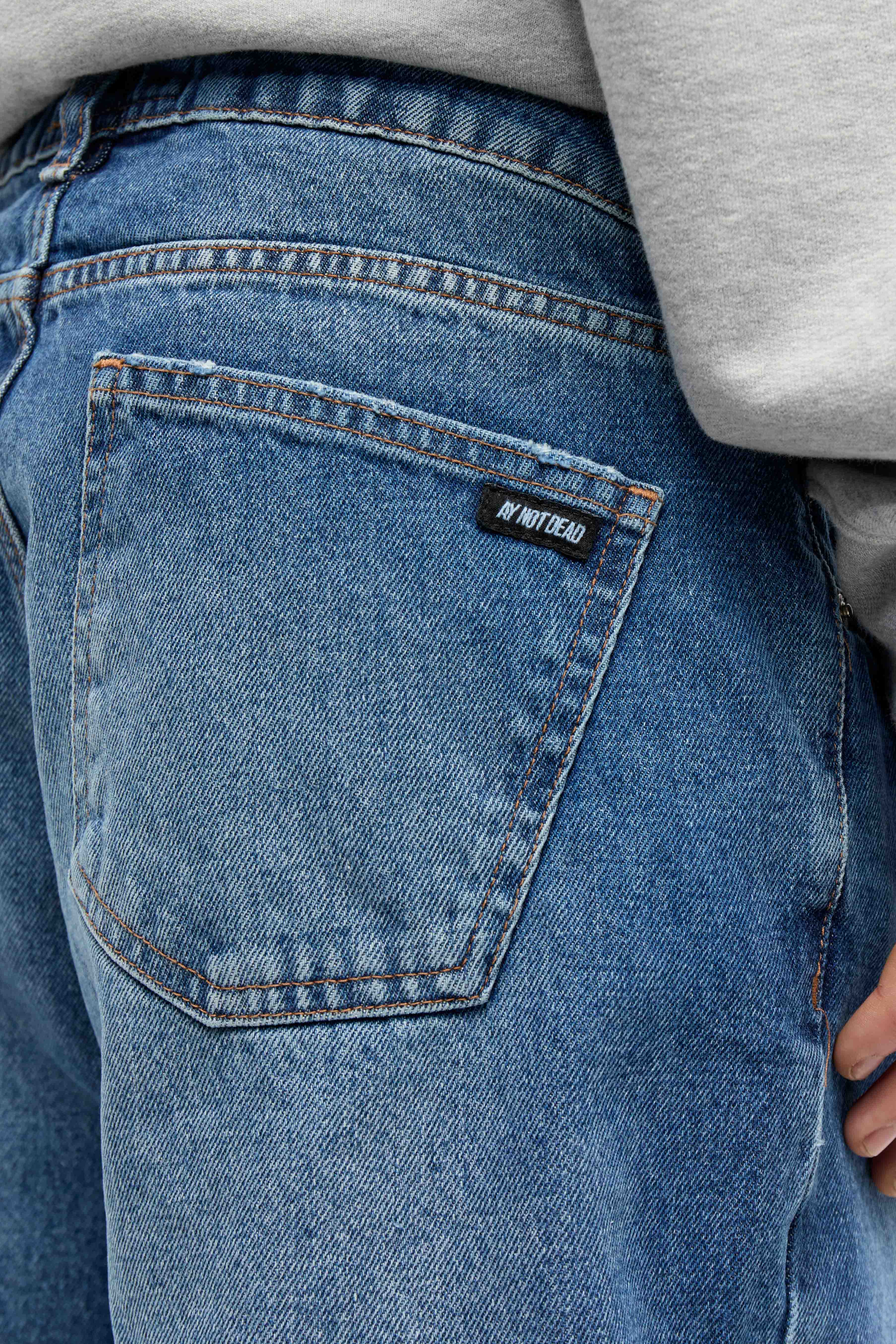 H SHORT NINETIES VINTAGE BLUE