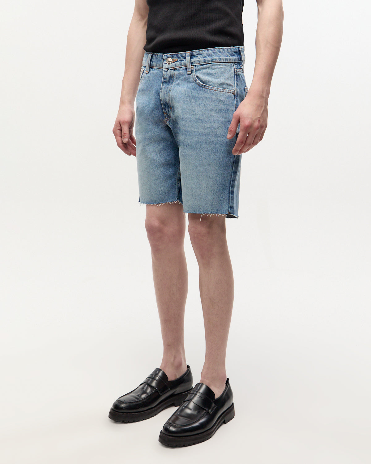 SHORT NINETIES LIGHT BLUE