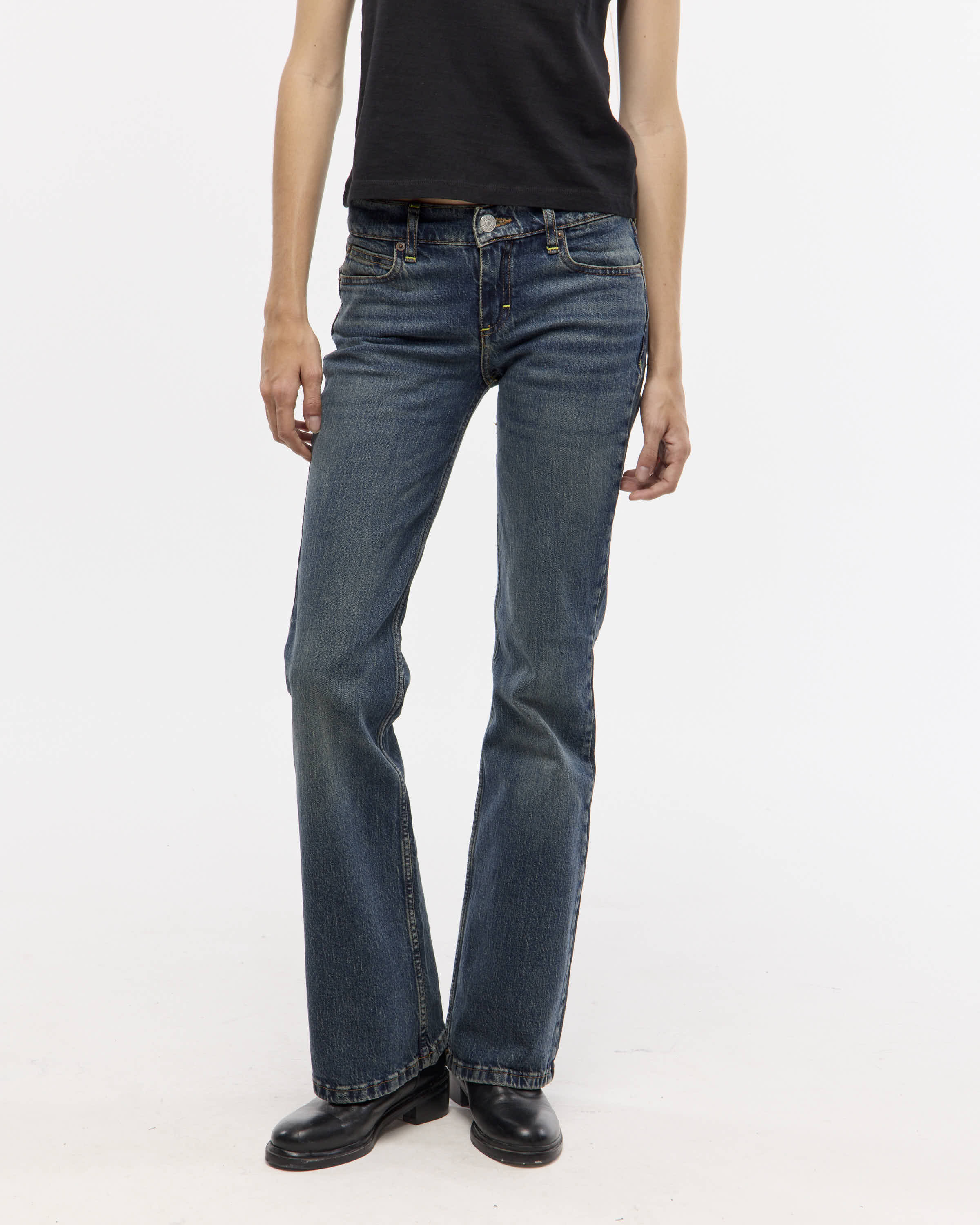 LOW BOOTCUT DEEP BLUE