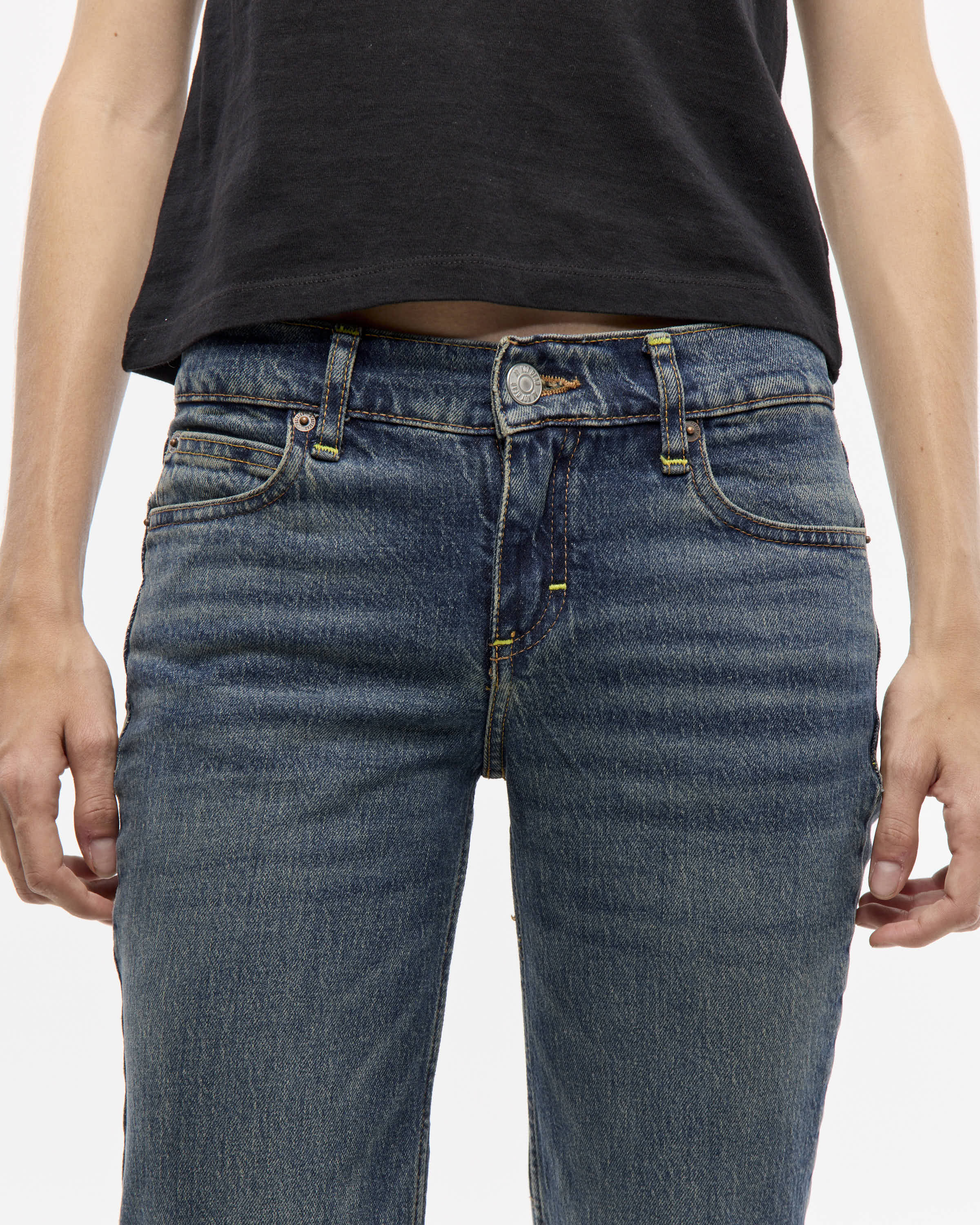 LOW BOOTCUT DEEP BLUE