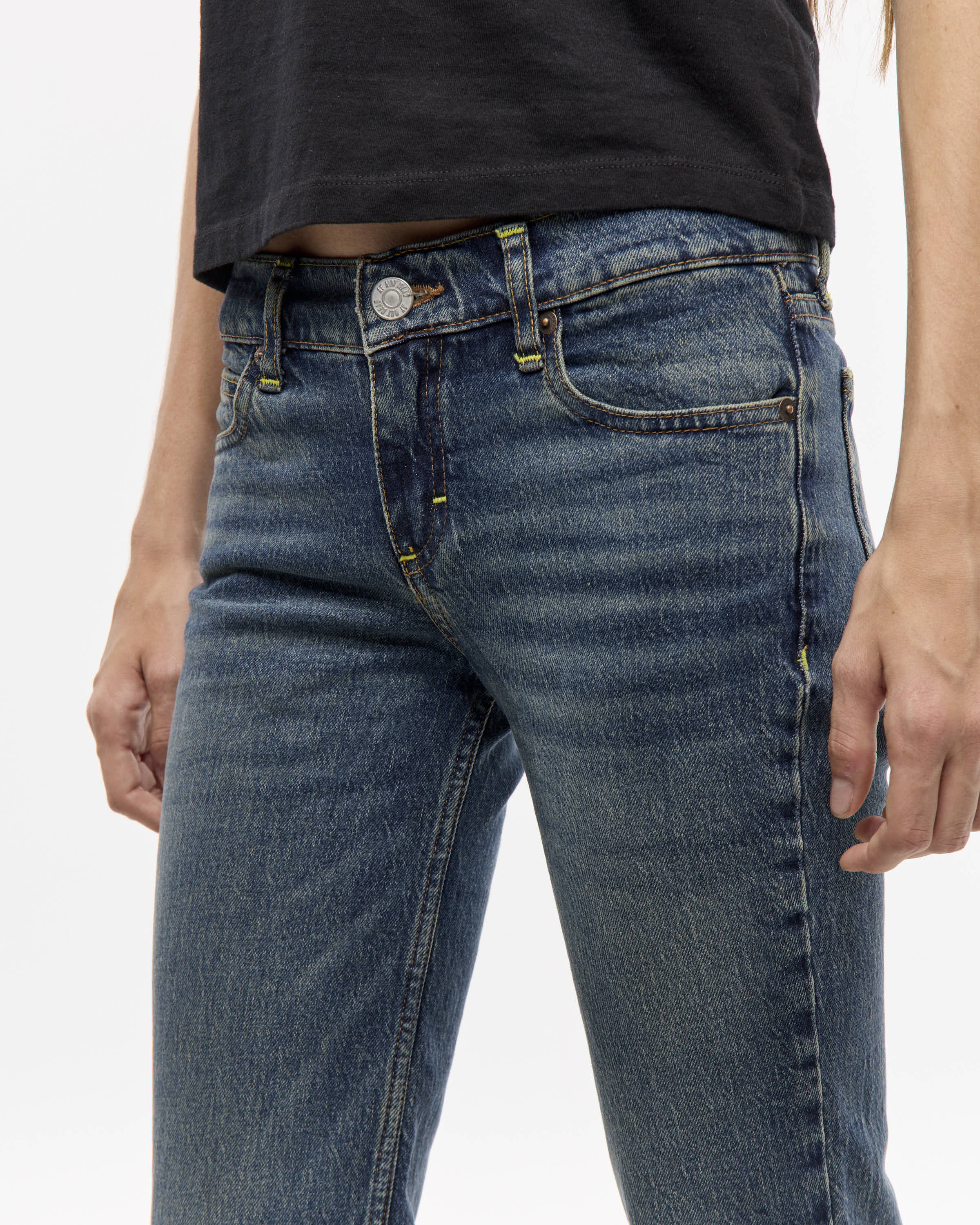 LOW BOOTCUT DEEP BLUE