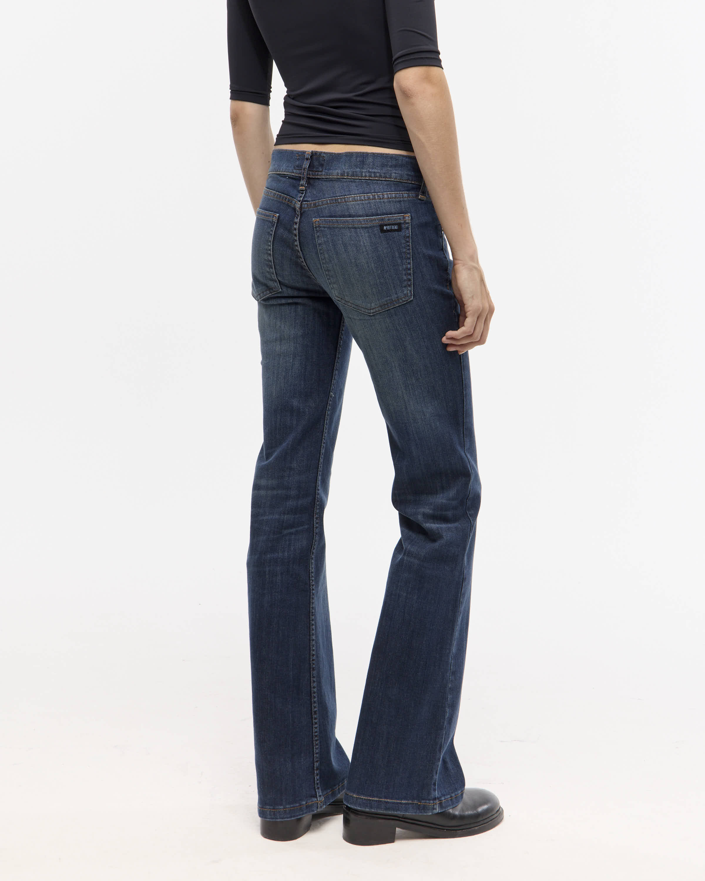 LOW BOOTCUT VINTAGE BLUE