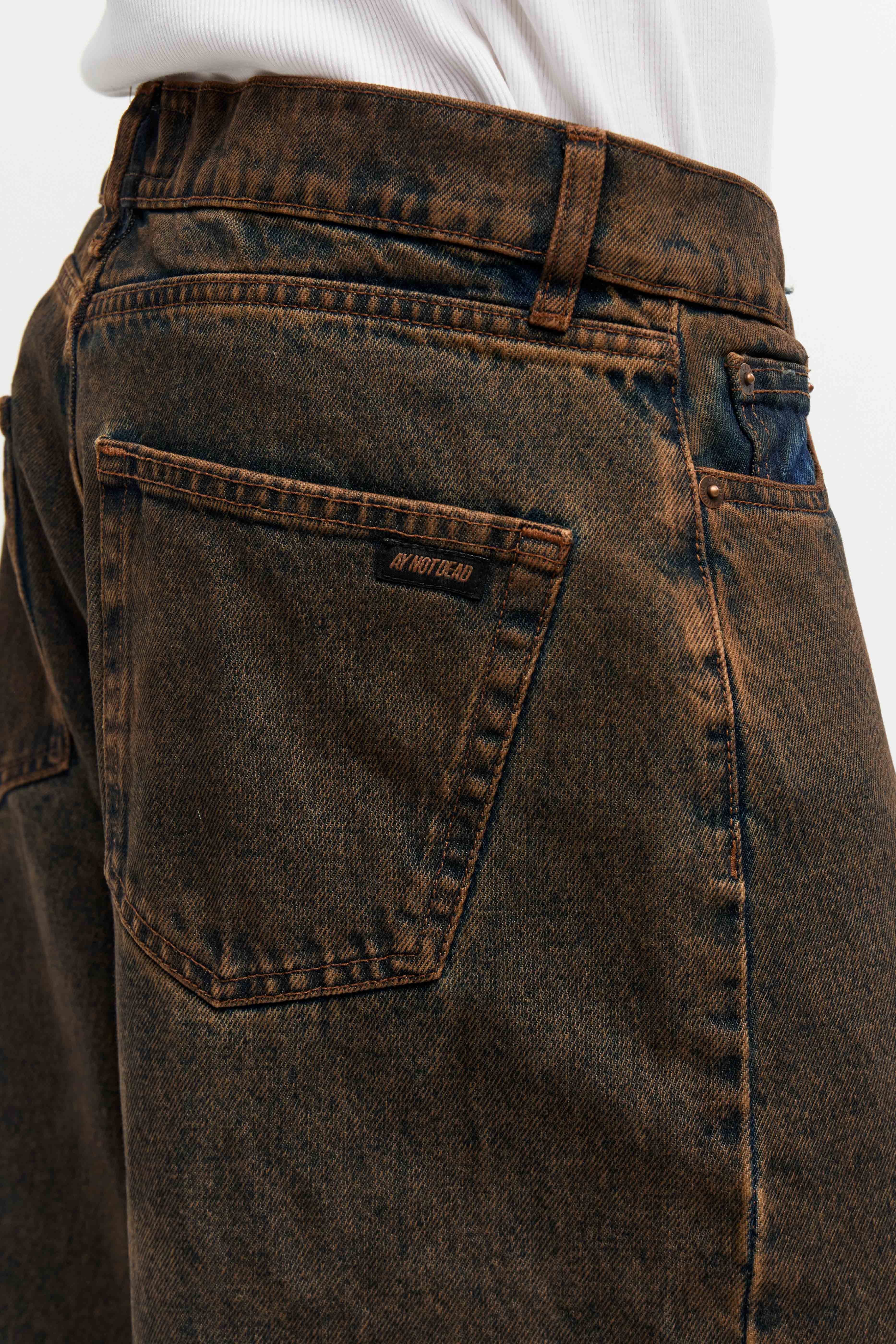 WIDE DUSTY BROWN