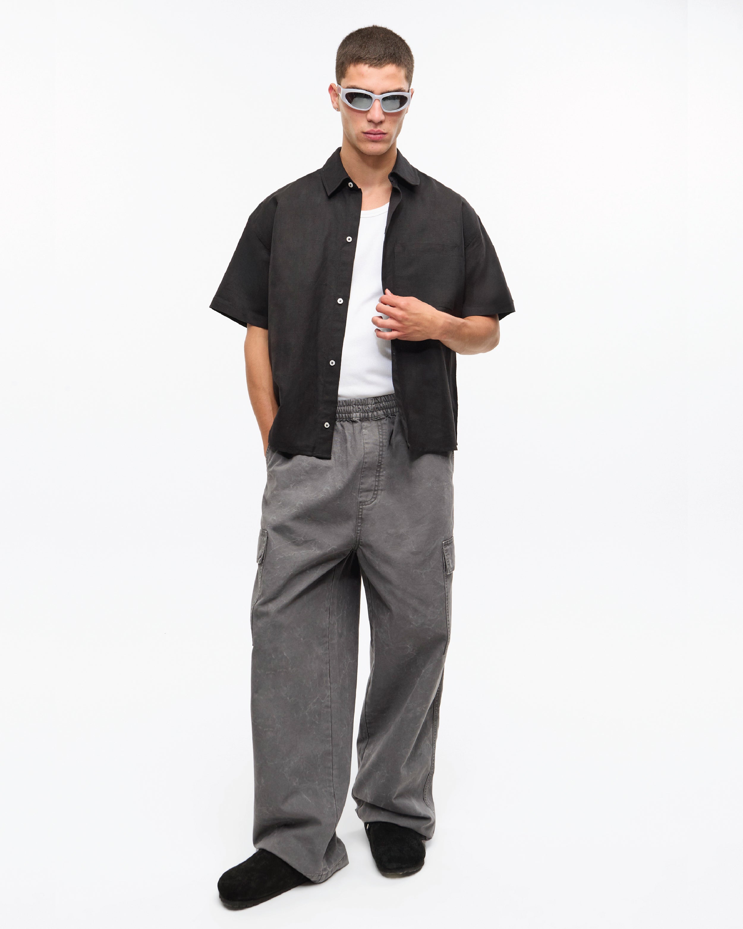 CAMISA MC LINO