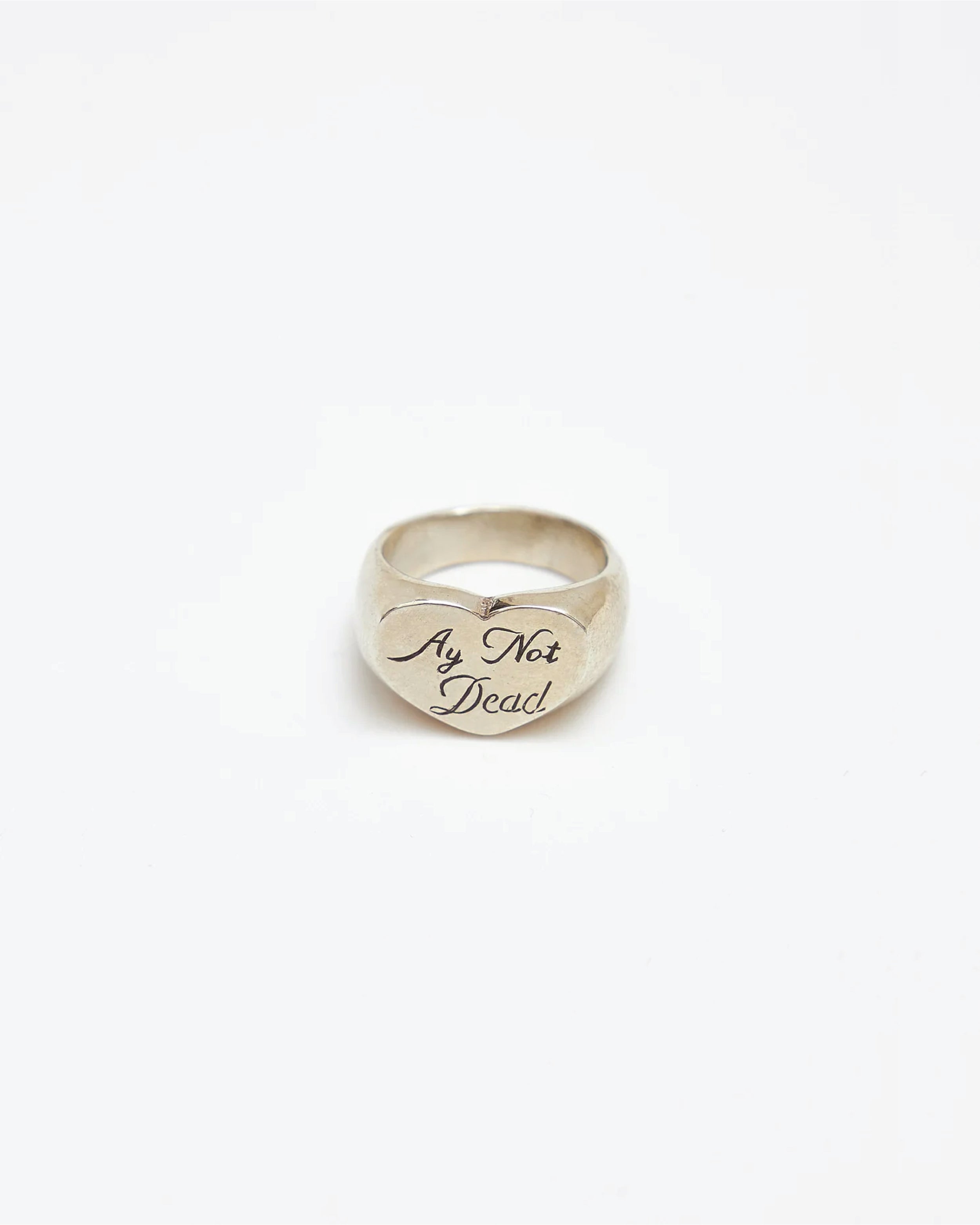 ANILLO CORAZON - Plata / 2