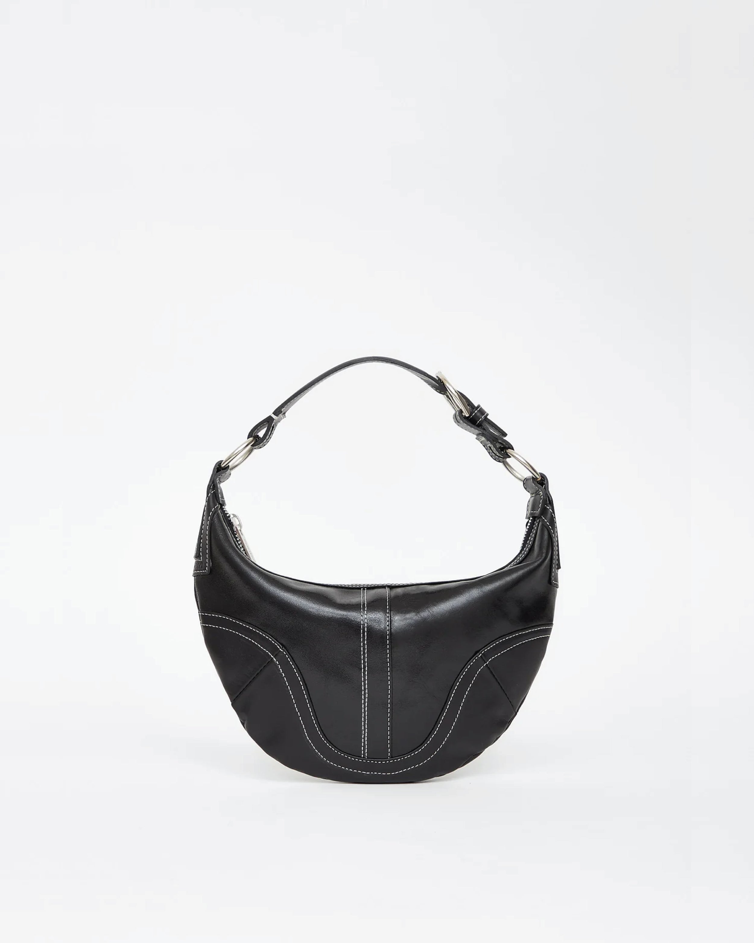 CARTERA LILY - Negro Brillante / U