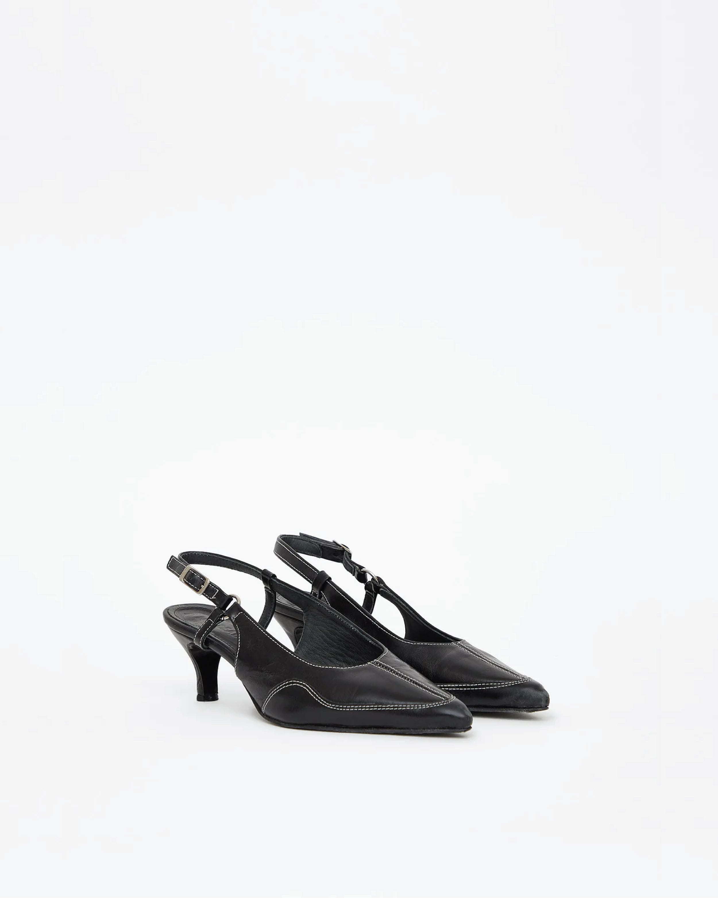 ZAPATO DEVON - Negro Brillante / 36