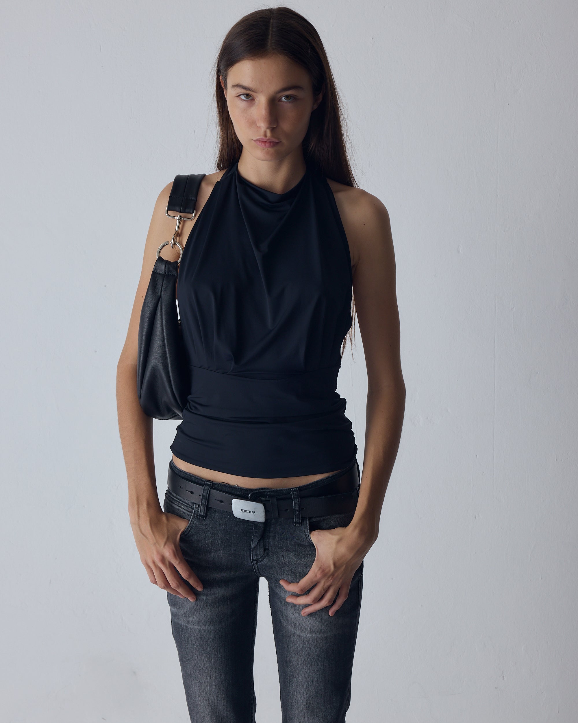 TOP KAIA - Negro / S