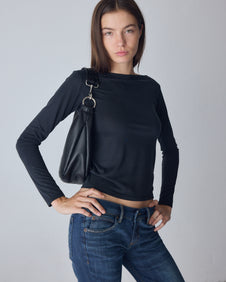 TOP BOTE AGNES - Negro / S
