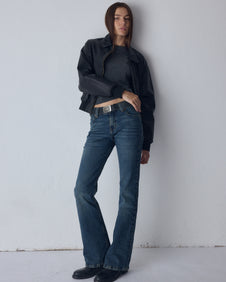 MID BOOTCUT DEEP BLUE - Deep Blue / 24