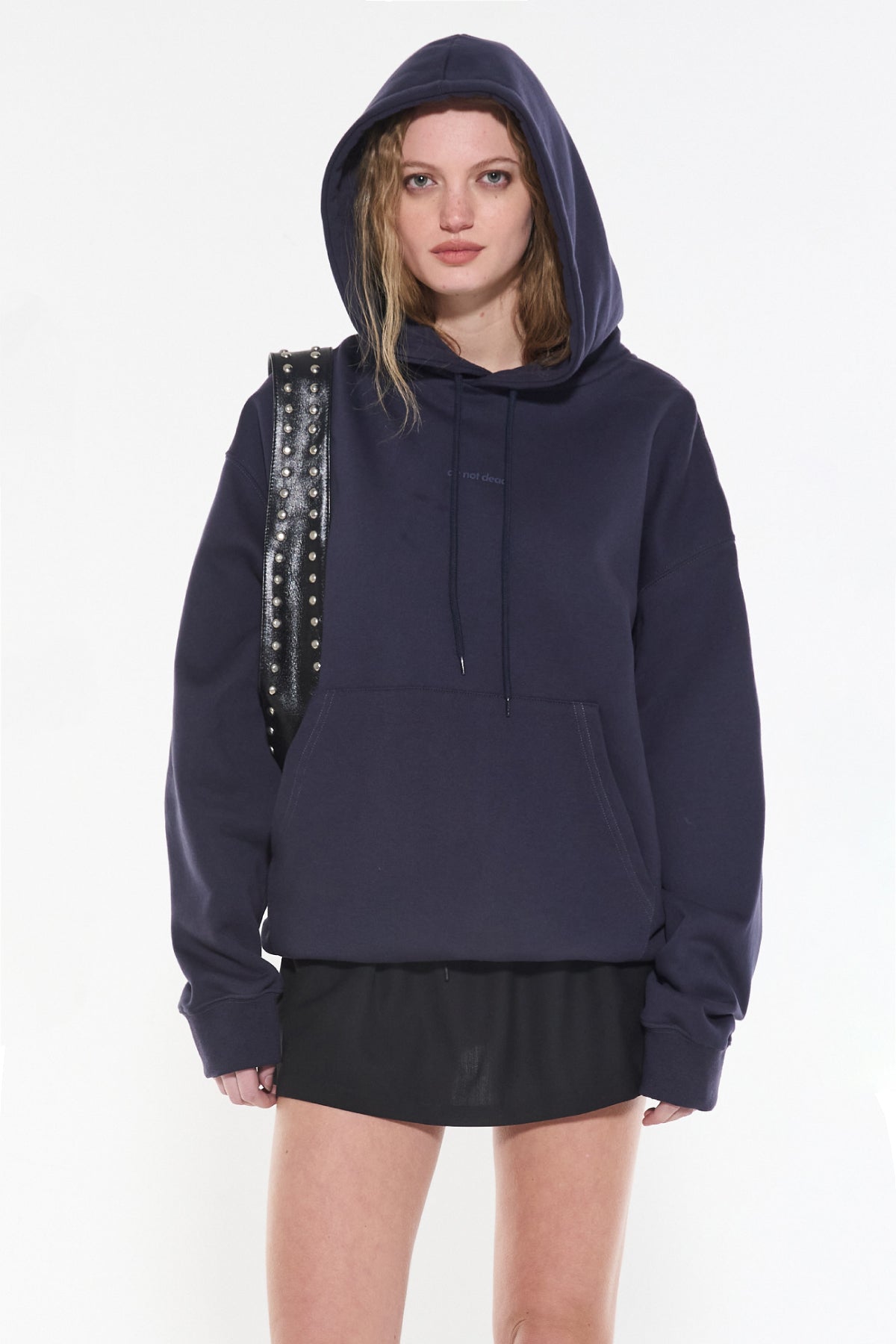 BUZO HOODIE OVER - Marino / M