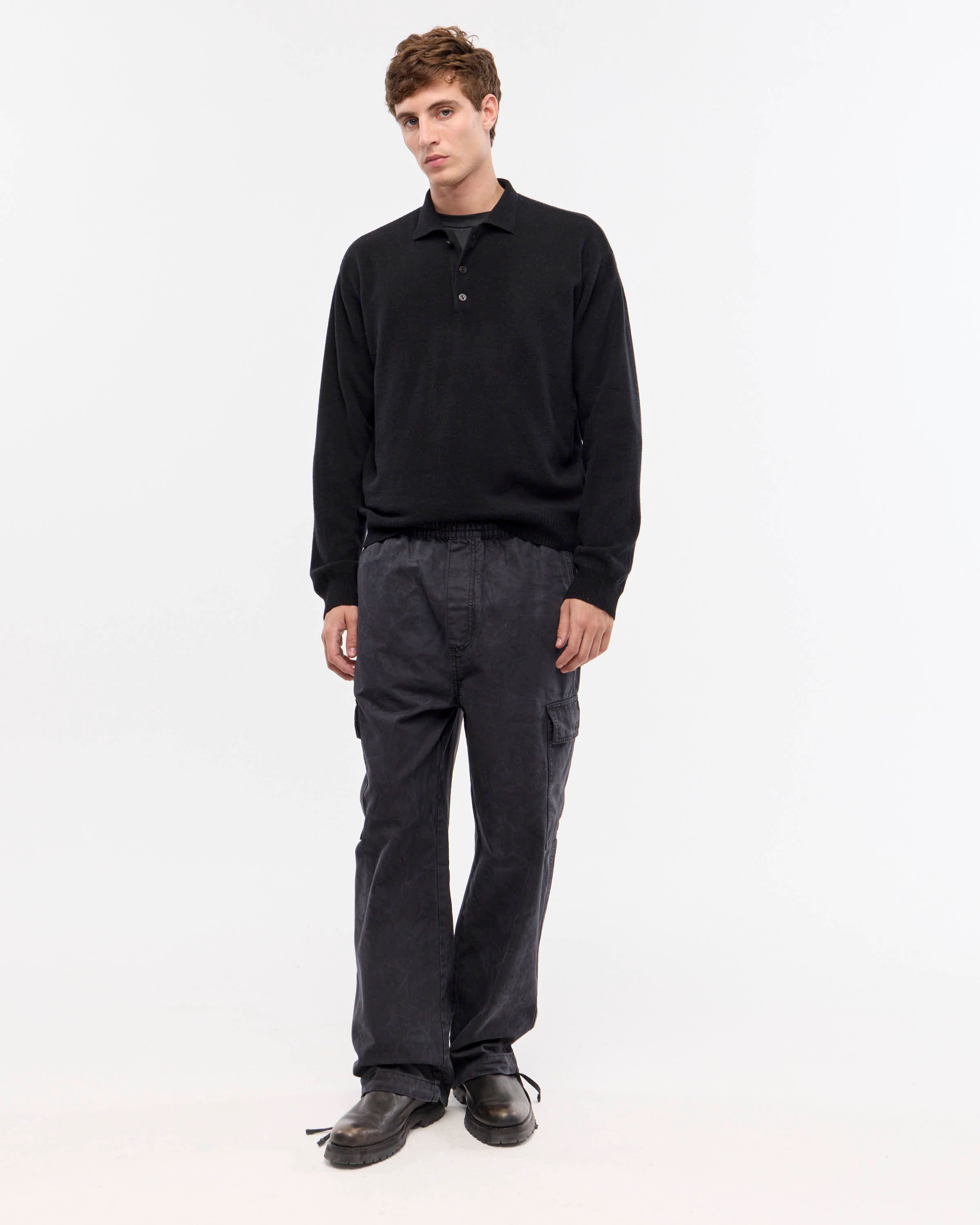 PANTALON CANVAS LIGHT - Negro / M