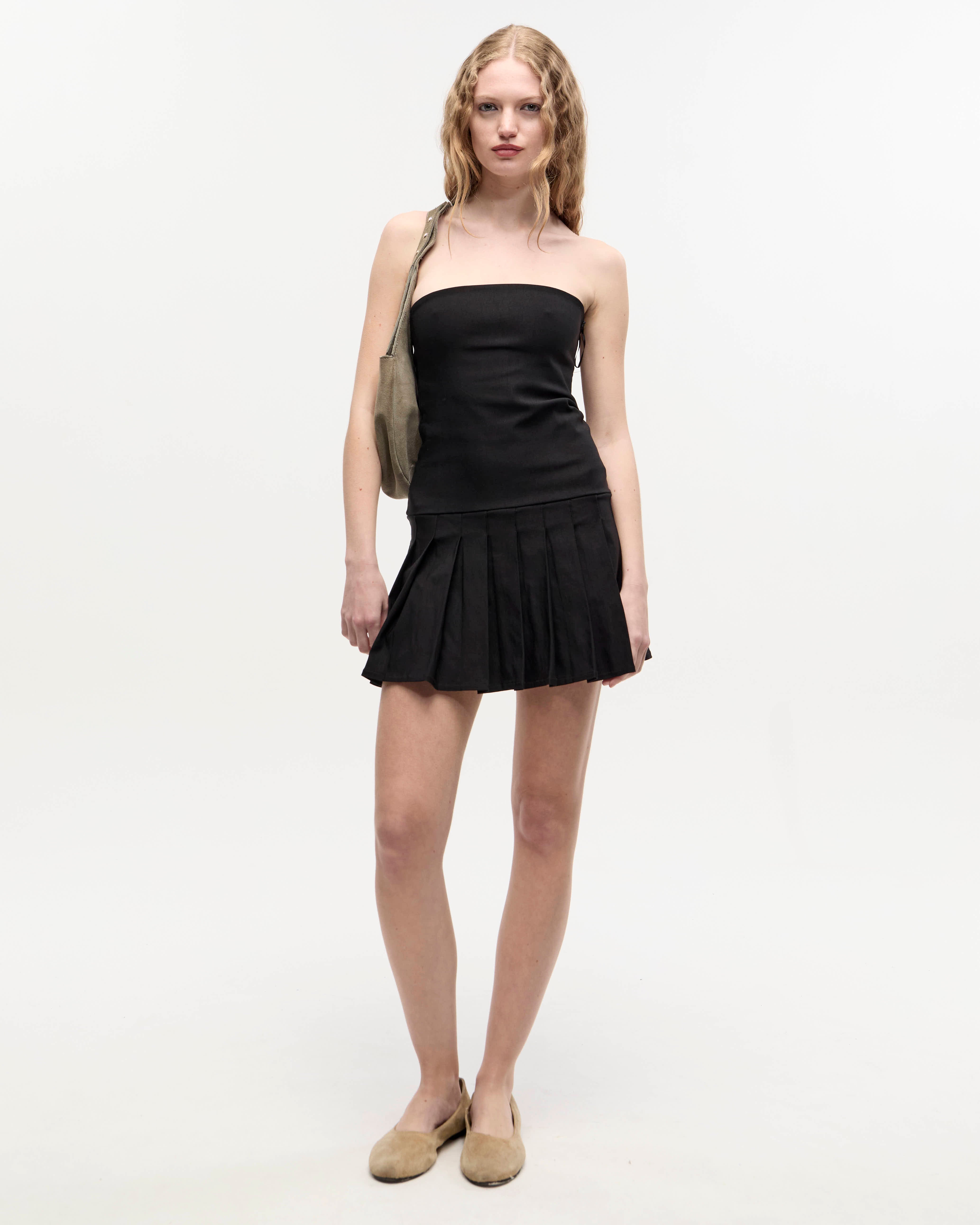 VESTIDO STRAPLESS DREE