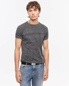 REMERA FITTED AYND ECSTASY - Negrido / L