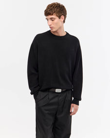 SWEATER BASIC WOOL - Negro / L
