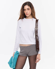 REMERA ML BASIC - Blanco / S