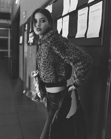 CAMPERA FUR ANIMAL - Leopardo / M