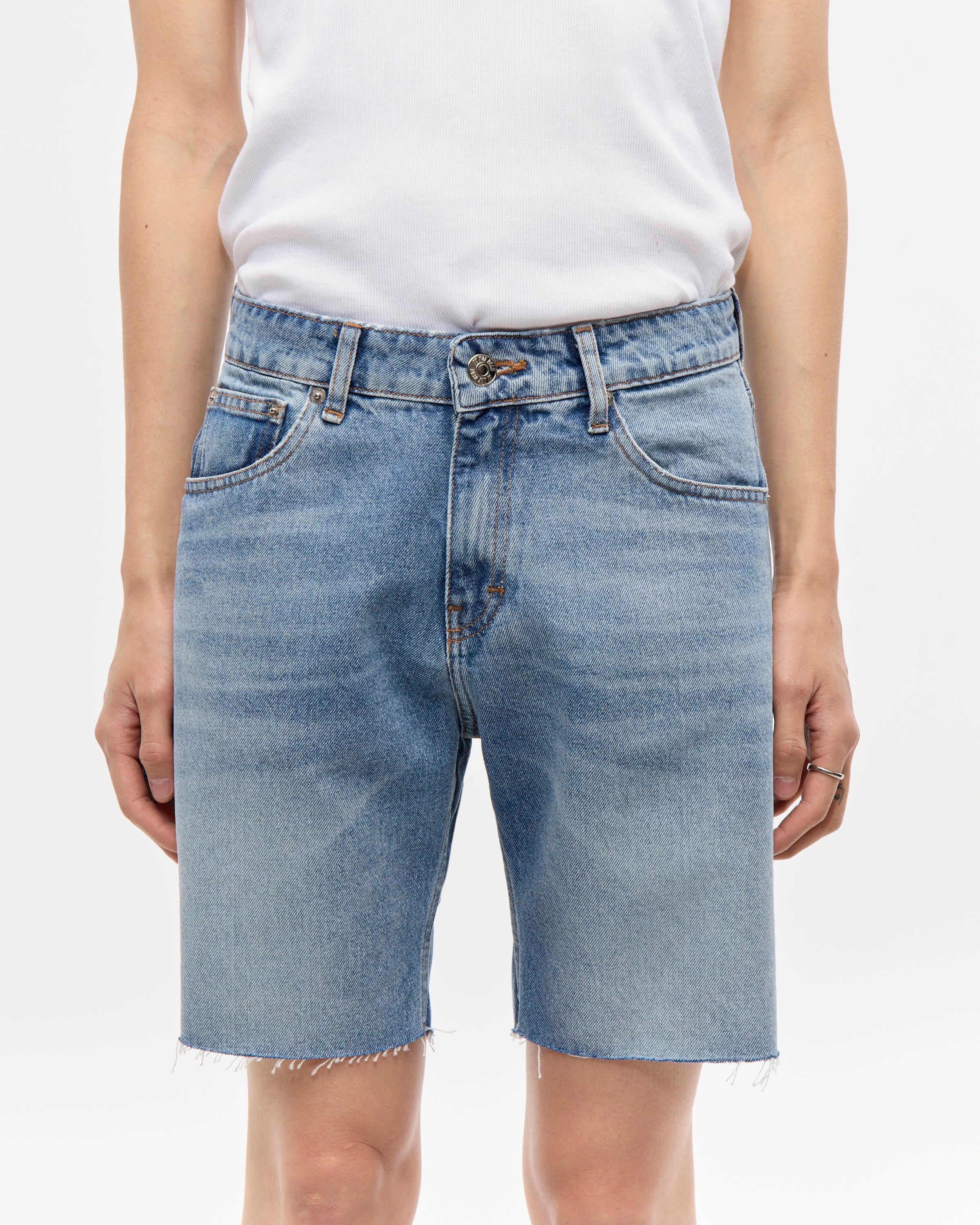 SHORT NINETIES LIGHT BLUE