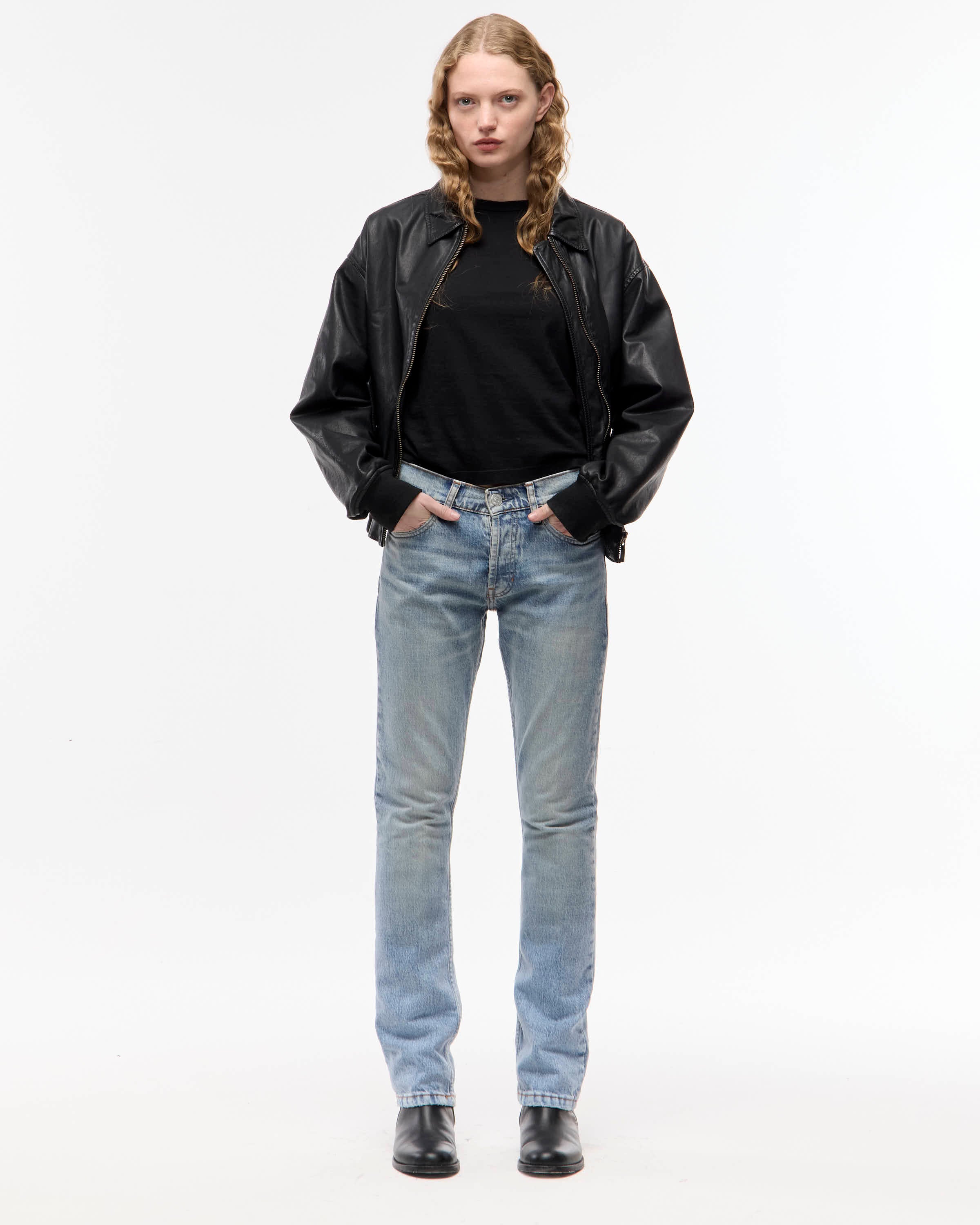 SLIM WASHED BLUE - Celeste / 26
