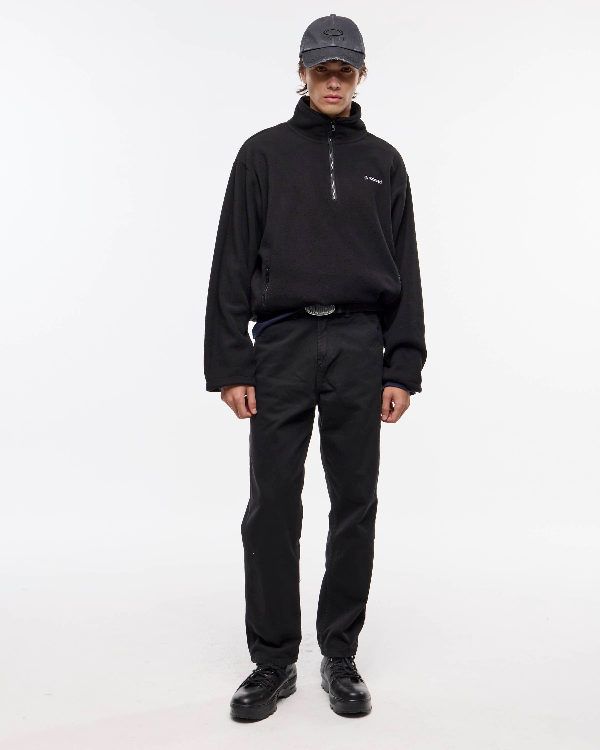 PANTALON WORK LOOSE - Negro / 30