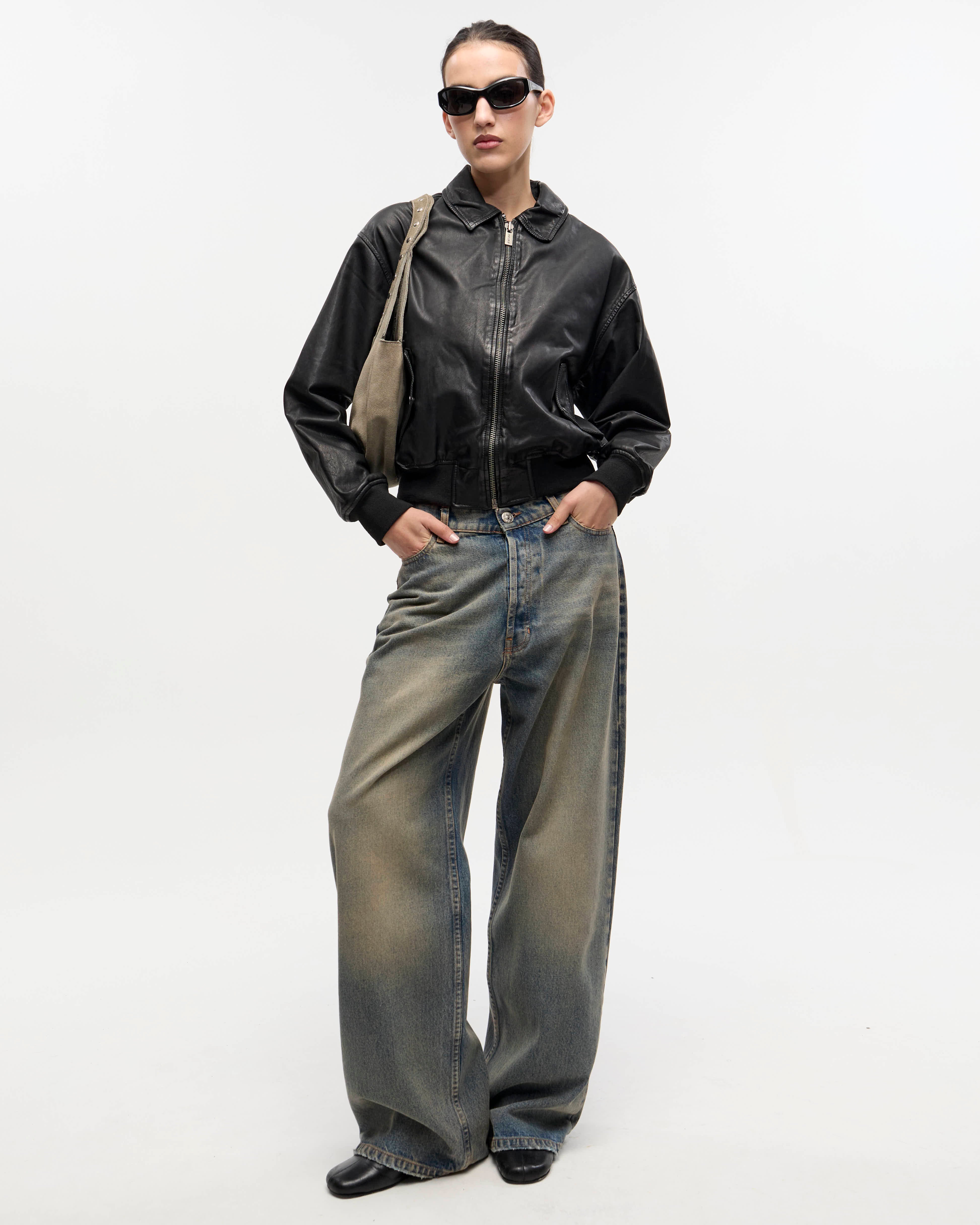 WIDE DUSTY VINTAGE BLUE - Vintage Blue / 24