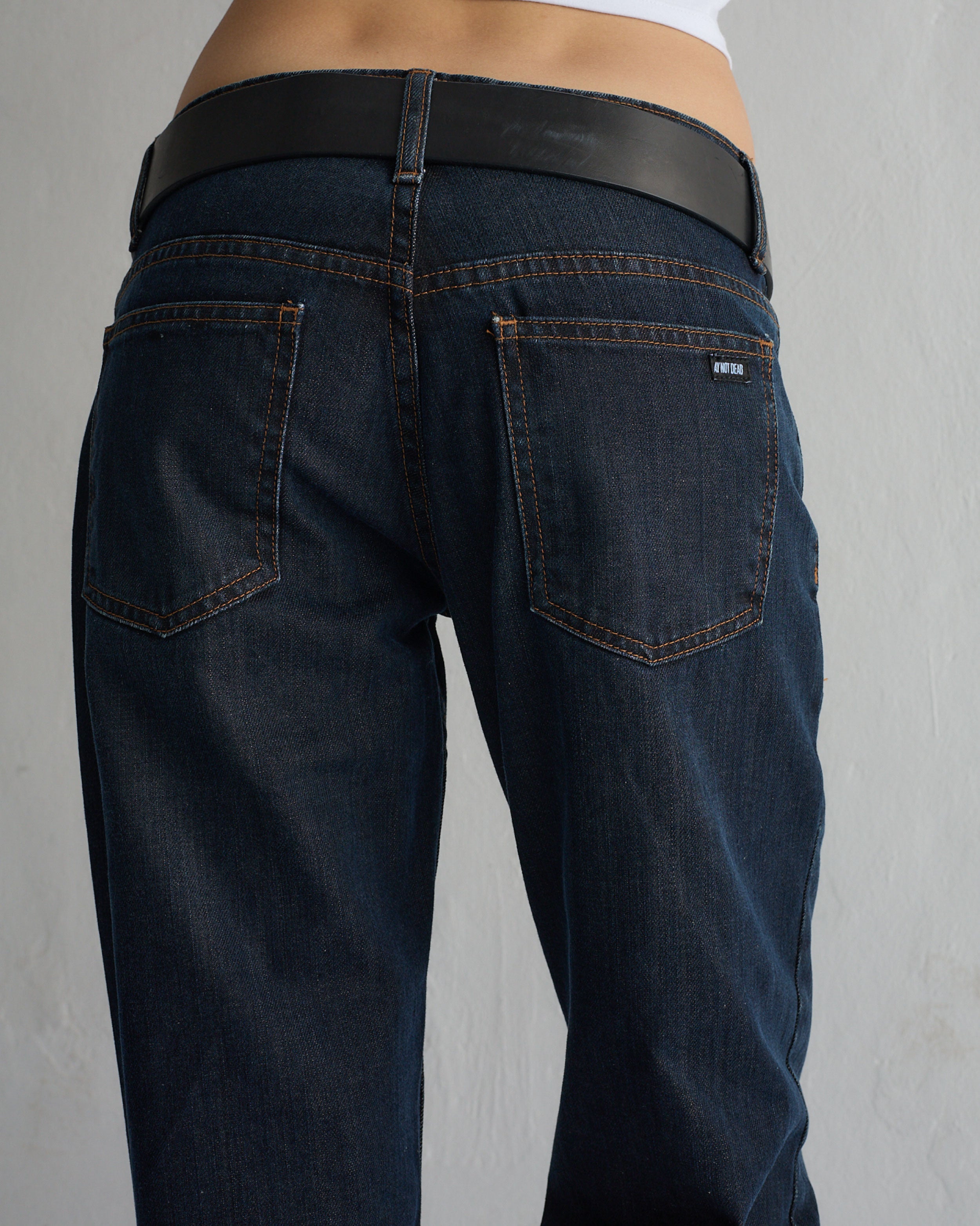 LOW STRAIGHT ITALIAN RINSED - Rinsed / 24